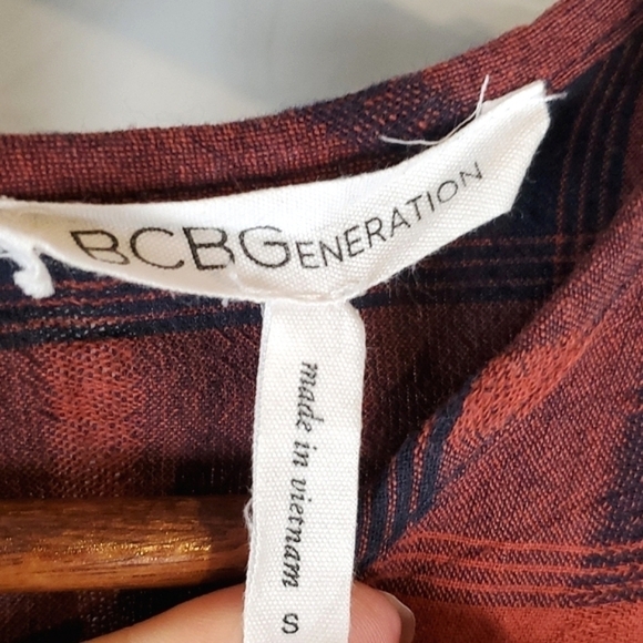 BCBGeneration Ruffle Plaid Dress‎ - Picture 5 of 8